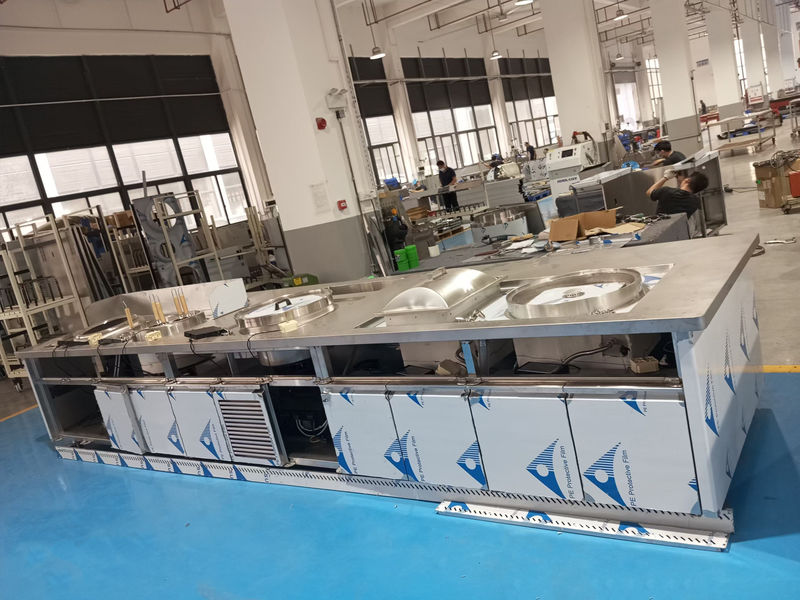 Shenzhen Smart Kitchen Digital Electric Appliances Co., Ltd linha de produção do fabricante