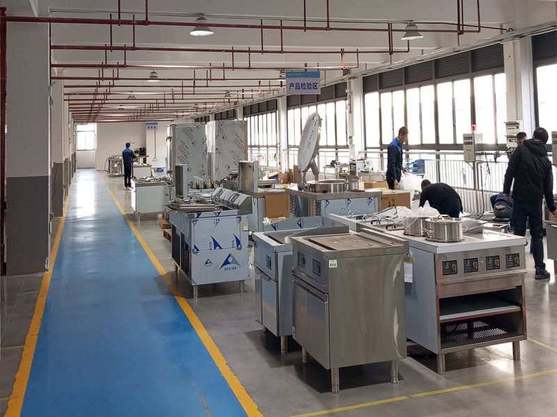 Shenzhen Smart Kitchen Digital Electric Appliances Co., Ltd linha de produção do fabricante