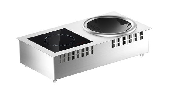 qualidade  Built-in Induction Combination Cooktop  with Flat and Concave Surfaces fábrica