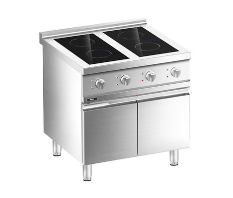 qualidade  Floor Western Induction Four-zone Cooking Range with Cabinet fábrica